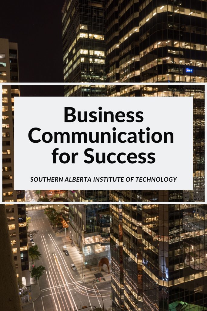 Business Communication for Success cover
