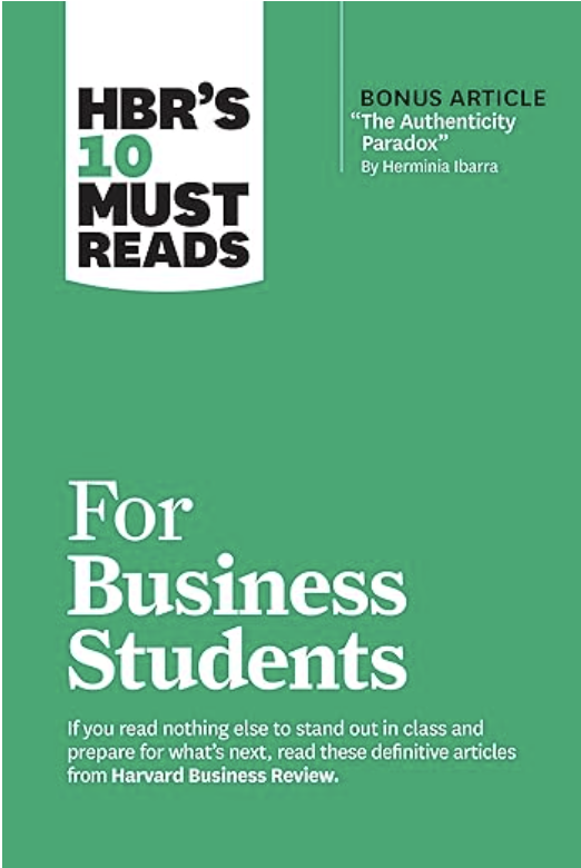 HBR's 10 Must Reads for Business Students cover